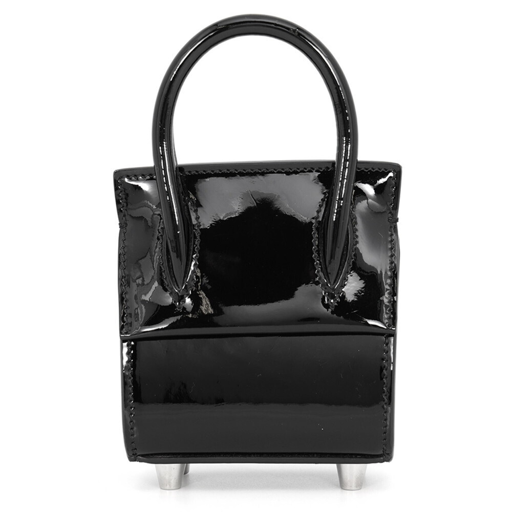 Christian Louboutin Paloma Nano Patent Leather Handbag, 2-way Shoulder Bag, B...